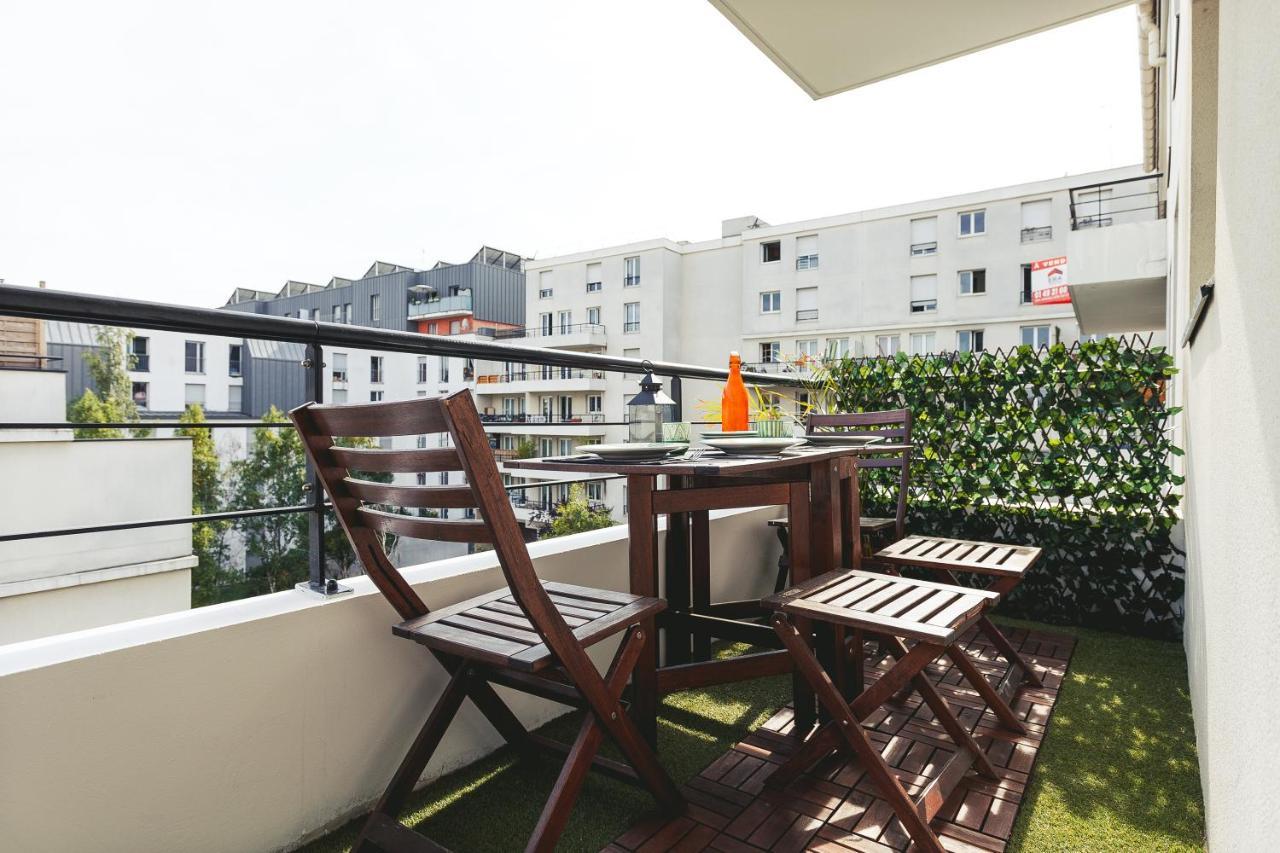 Anja - Top Hote Paris - 6 Personnes Balcon Parking แซงต์-เดอนี ภายนอก รูปภาพ